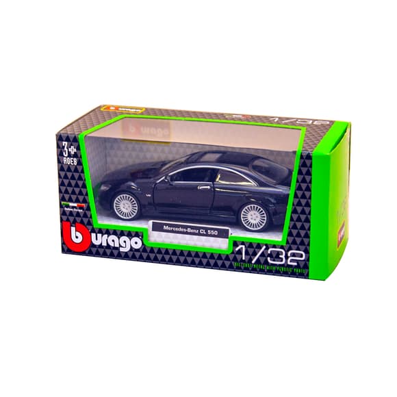 Автомодель - Mercedes-Benz Cl-550 (ассорти белый, черный, 1:32)