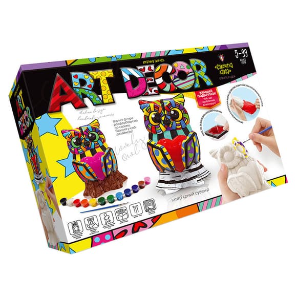 Креативна творчість "ART DECOR" ARTD-01-01U фігурка з гіпсу 