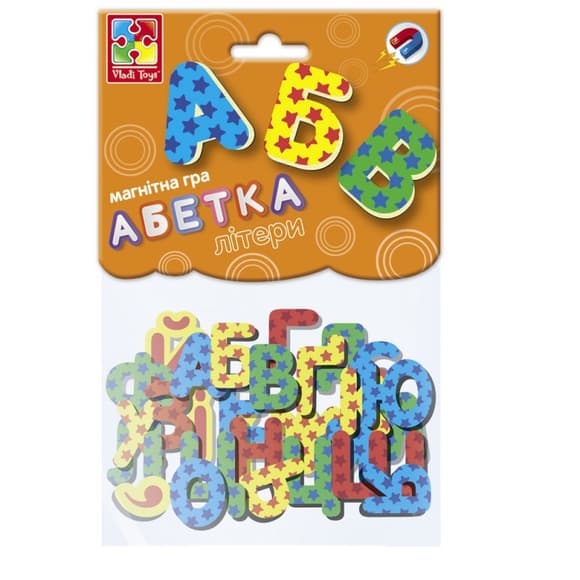 Игра настольная "Магнитная Азбука" VT5900-02 на укр. языке