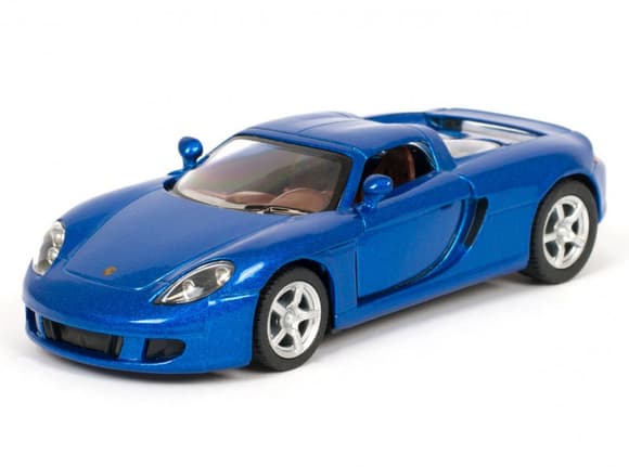 Детская модель машинки Porsche Carrera GT Kinsmart KT5081W инерционная, 1:36