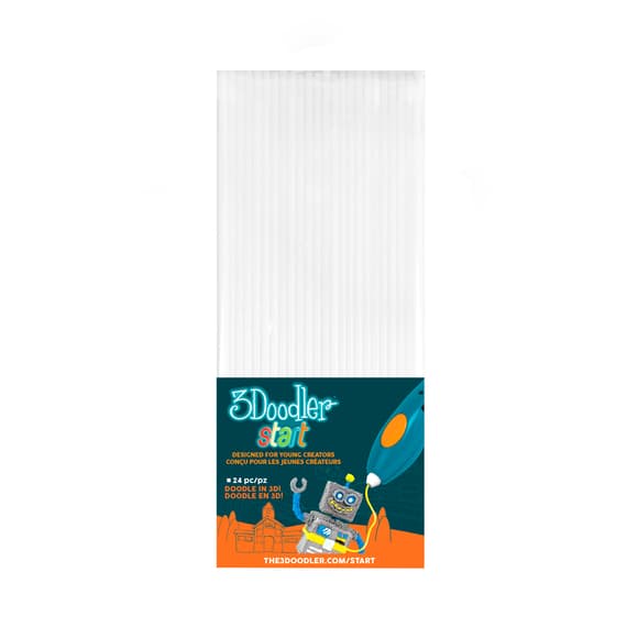 Набор Стержней Для 3D-Ручки 3Doodler Start (Белый)