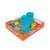 Набор Песка Для Творчества - Kinetic Sand Construction Zone (Голубой)