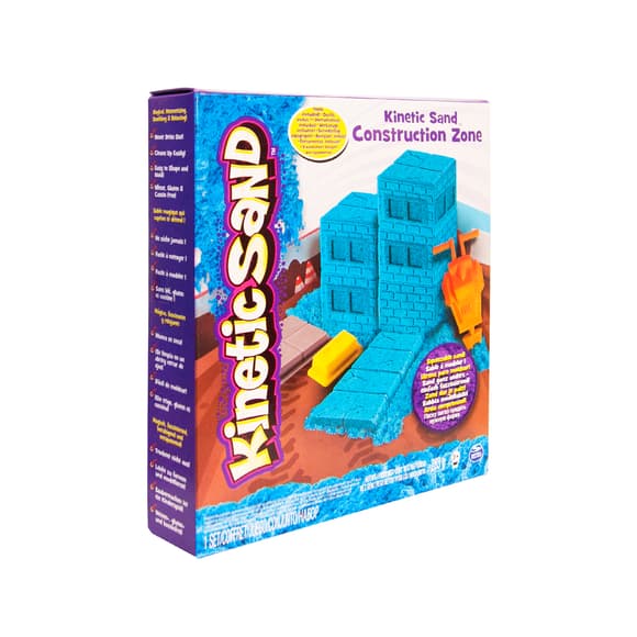 Набор Песка Для Творчества - Kinetic Sand Construction Zone (Голубой)