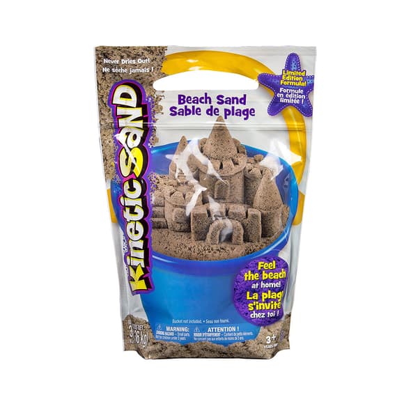Пісок Для Дитячої Творчості - Kinetic Sand Beach (Натуральний Колір)