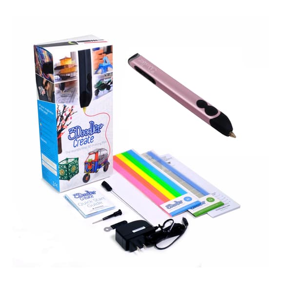 Профессиональная 3D-Ручка 3Doodler Create - Розовый Металлик