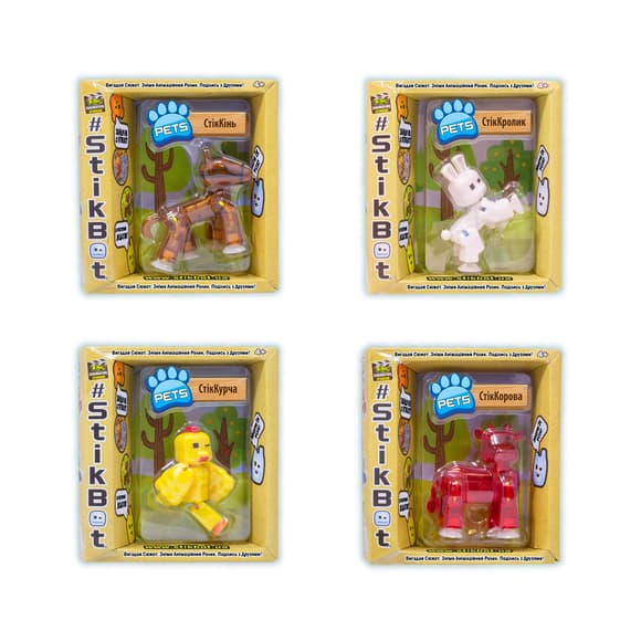 Фигурка Для Анимационного Творчества Stikbot S2 Pets