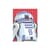 Картина по номерам стикерами в тубусе "Робот синий" (R2D2) , 1200 стикеров 1876, 33х48 см