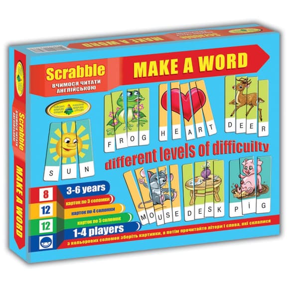 Детская настольная игра "Эрудит" 87277 на англ. языке                                           