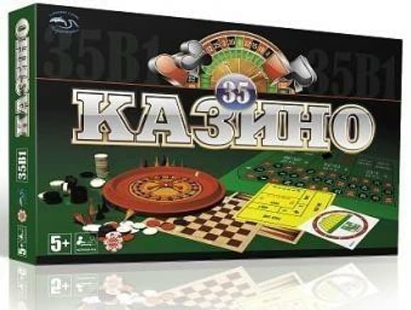 Настольная игра "Казино" G0002, 35 в 1