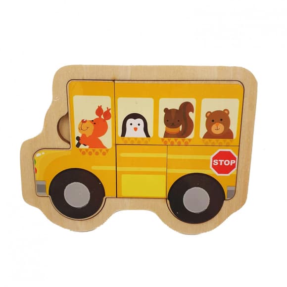 Деревянная игрушка Пазлы MD 2283