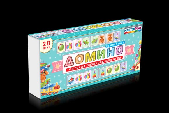 Детская настольная игра домино "Предметы" 1-091 от 3-х лет