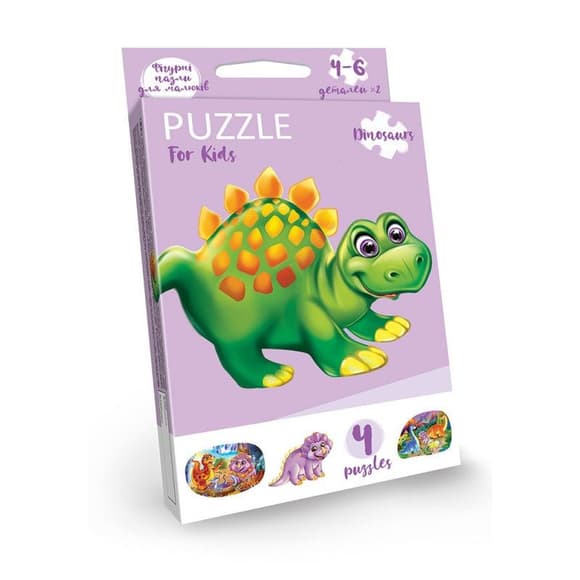 Дитячі розвиваючі пазли "Puzzle For Kids" PFK-05-12, 2 картинки 