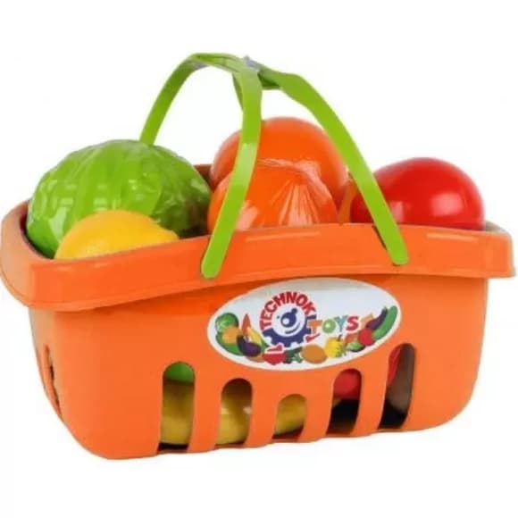 Игровой набор продуктов 5354TXK в корзинке
