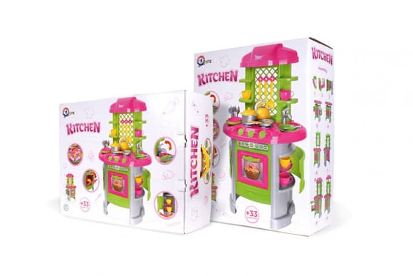 Детская игровая кухня 8 0915TXK с посудой