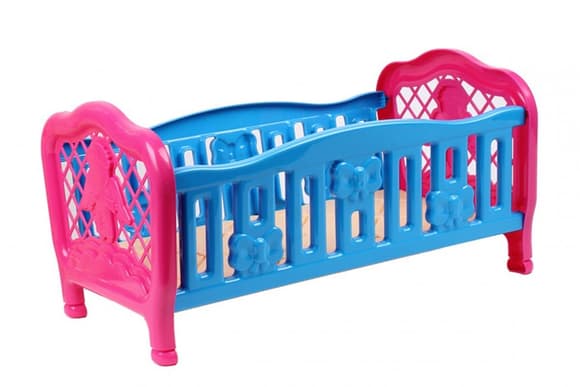Игрушечная кроватка для куклы 4517TXK, 2 цвета