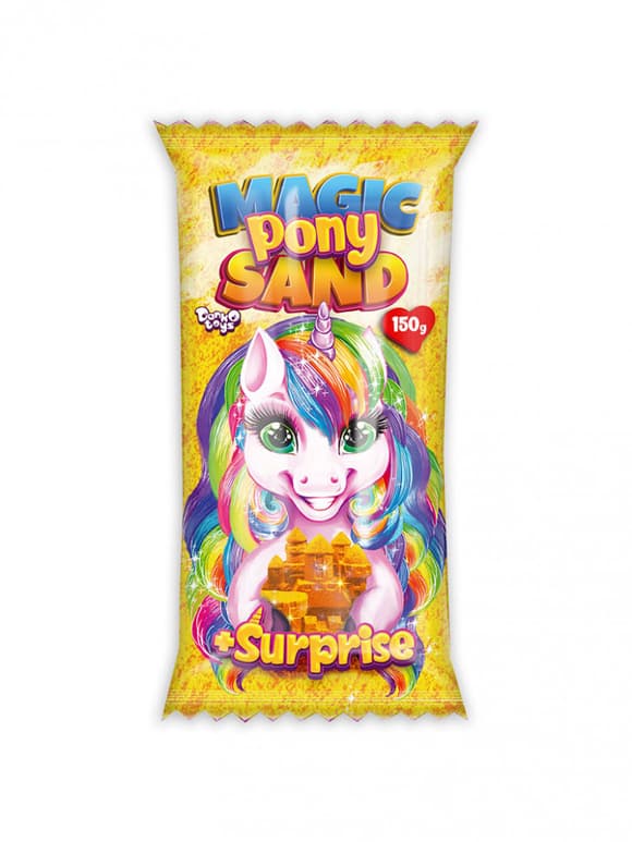 Набір для творчості "Кінетичний пісок "Magic Pony Sand" MPS-01-01, 150 г 