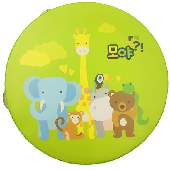 Деревянная игрушка Бубен MD 0367  15 см 