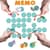 Игра настольная развивающая "Лото + мемо Зоопарк" ME5032-21 EN