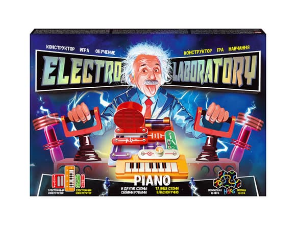 Электронный конструктор "Electro Laboratory. Radio+Piano" Danko Toys ELab-01-03