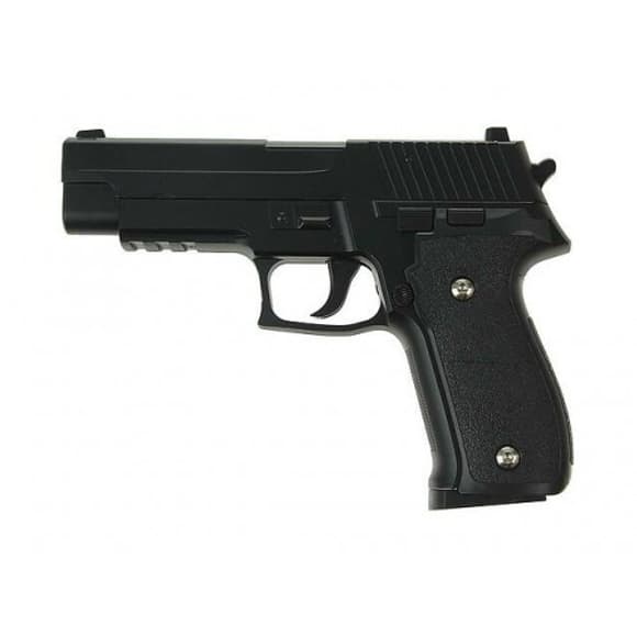 Игрушечный пистолет на пульках "Sig Sauer 226" Galaxy G26 Металл, черный