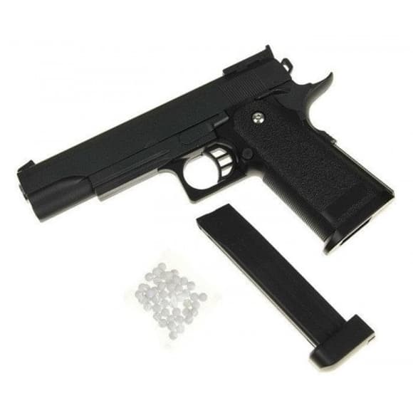 Страйкбольный пистолет  "Colt M1911 Hi-Capa" Galaxy G6 металл