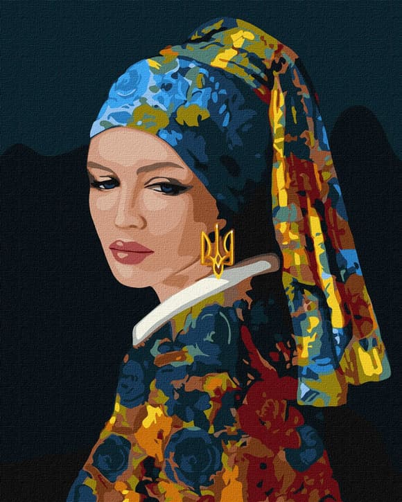 Картина по номерам "Независимая ©111viktoriiaa" Идейка KHO4906 40х50 см                                                   