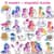 Набір магнітів "My Little Pony Друзі" Magdum МЕ 5031-22