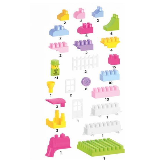 Игрушка "Конструктор ТехноК", арт.6535TXK 90 дет.