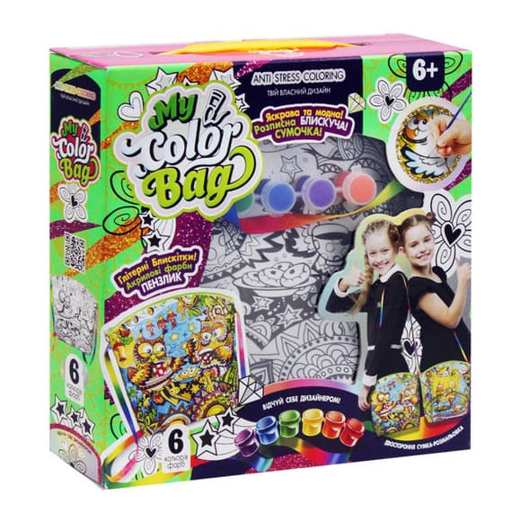 Комплект для творчества "My Color Bag" mCOB-01-01-05U Укр