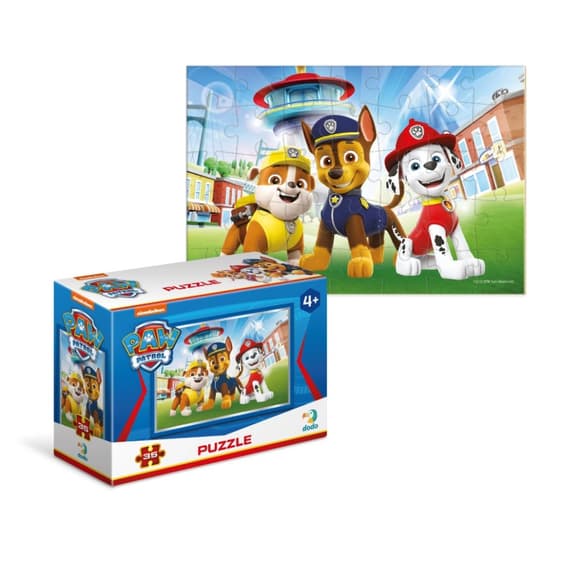 Детские Пазлы-мини Paw Patrol "Смелые друзья" DoDo 200149 35 элементов