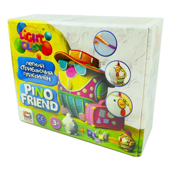 Набір легкого стрибаючого пластиліну TM Moon light clay Pino Friend Коко 70056