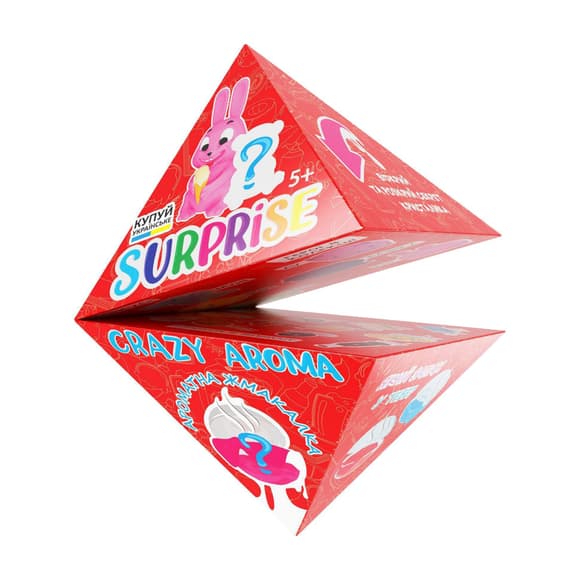 Набор-сюрпр из лизун-антистресс TM Mr.Boo Crazy Aroma SURPRISE 80122