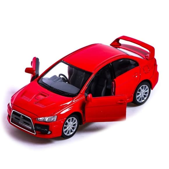 Автомодель легкова MITSUBISHI LANCER EVOLUTION X 1:36, 5" KT5329W 