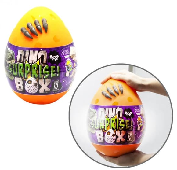 УЦІНКА! Набір творчої творчості "Dino Surprise Box" Danko Toys DSB-01-01U(O)-UC рус