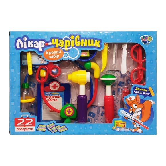 Игровой набор Доктор-волшебник Limo Toy M 0462, 22 предмета