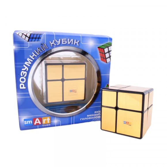 Зеркальный Куб ик 2х2 Smart Cube Mirror Golden 2x2x2 | SC370