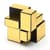 Зеркальный Кубик 2х2 Smart Cube Mirror Golden 2x2x2 | SC370