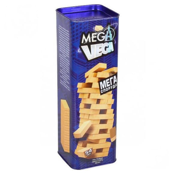 Развивающая настольная игра "MEGA VEGA" Danko Toys G-MV-01U Укр