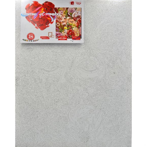 Картина по номерам "Аромат цветов" Danko Toys KpNe-40х50-02-04 40x50 см