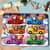 Деревянная игра с карточками "Животные на машинках" Ubumblebees (ПСФ132) PSF132, 42 детали и 12 карт