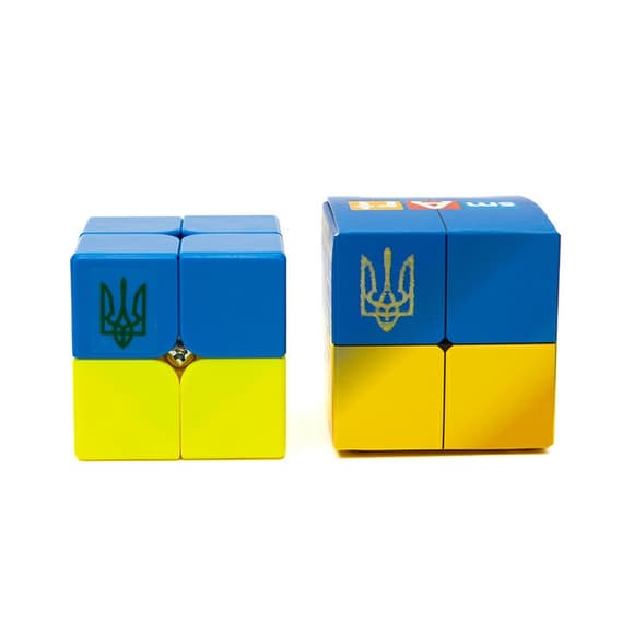 Головоломка Умный кубик 2х2х2 "Флаг Украины" SCU222 (Bicolor Smart Cube 2x2x2 "Ukraine")