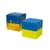 Головоломка Умный кубик 4х4х4 "Флаг Украины" SCU444 (Bicolor Smart Cube 4x4x4 "Ukraine")