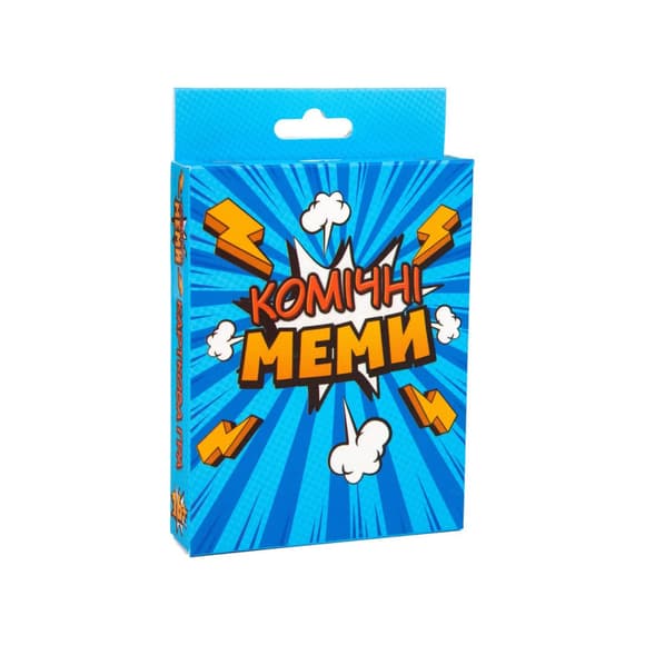 Настольная игра Strateg Комические Мемы развлекательная укр 30317