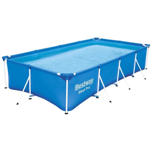 Бассейн каркасный "Steel Pro" BESTWAY 56424 400-211-81см, фильтр-насос