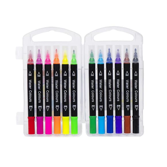 Детские Фломастеры "Двусторонний" COLOR-IT 195-12 12 цветов