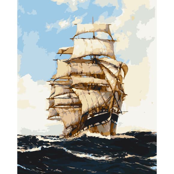Картина по номерам "Дальнее путешествие" Art Craft 10611-AC 40х50 см