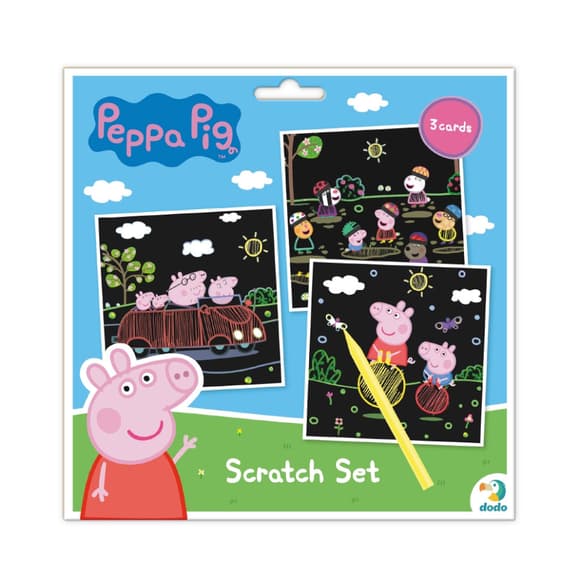 Набор гравюр Peppa Pig "Веселые развлечения" Dodo 200185