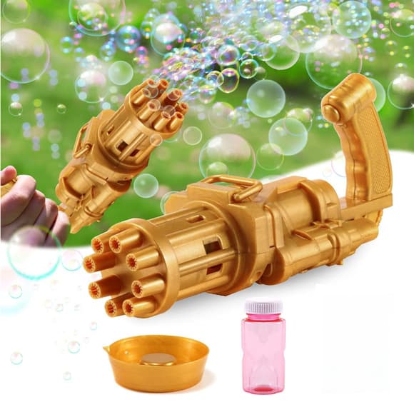 Генератор мыльных пузырей Bubble Gun Blaster "Пулемет" Bambi BB-04893