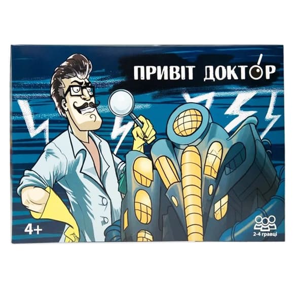Настольная игра-бродилка "Привет доктор" Strateg 30779 на украинском языке