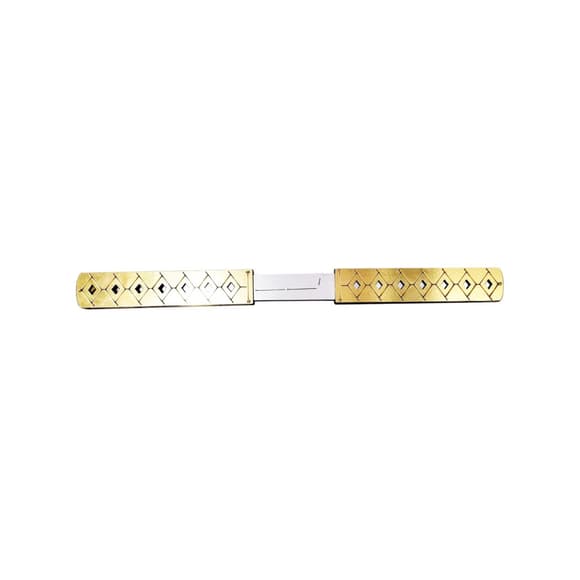 Деревянный суве нирный нож «DOUBLE TANTO GOLD » DTAN-G